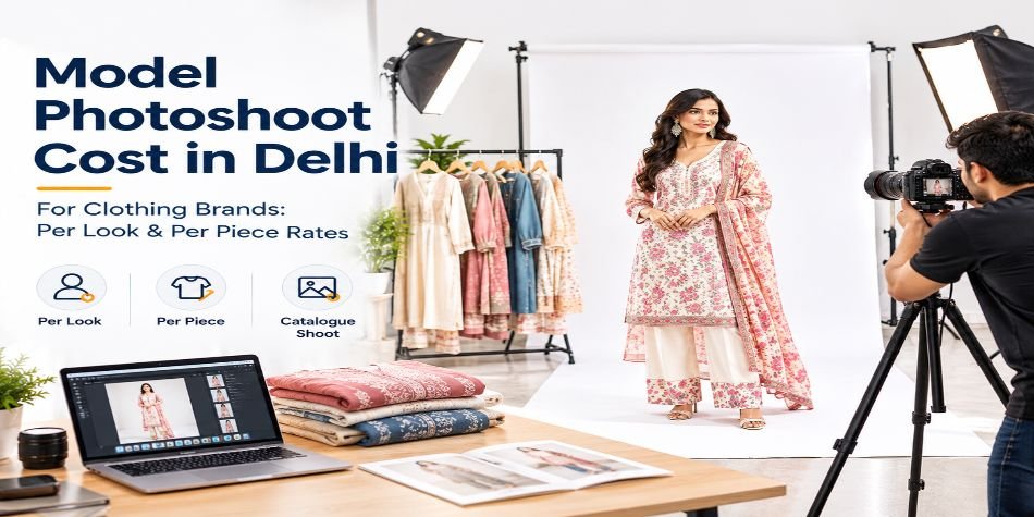 Model Photoshoot Cost in Delhi for Clothing Brands: Per Look and Per Piece Rates